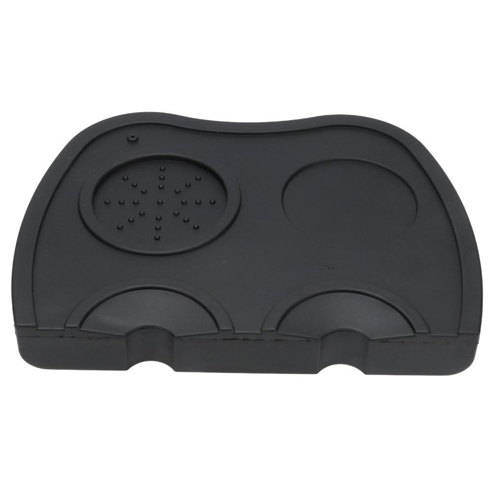 Anti-Slip Design Coffee Tamper Mat Heat Resistance Corner Tamping Mat Barista Coffee Mat  For Home