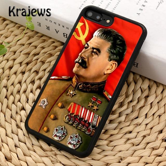 Krajews New Style Russia Soviet Flag Soft Phone Case Cover For iPhone 17 Air 16 15 14 plus 11 12 13 pro max coque Fundas