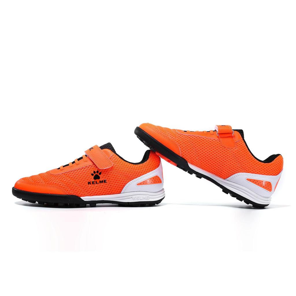 Kelme Dětské fotbalové boty, Futsalové boty, TF tréninkové boty na suchý zip, Vícebarevné, Velikosti 19,0 cm - 24,5 cm