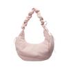 Stor Kapacitet Quiltet Nylon Taske Til Kvinder Ergonomisk Crossbody Skulderpung Letvægts Praktisk Afslappet Hverdags Taske Pink