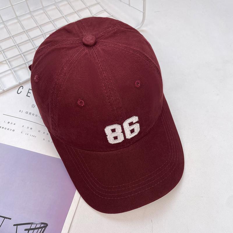 

Cotton Baseball Cap With Wide Brim For Summer Streetwear And Sun Protection