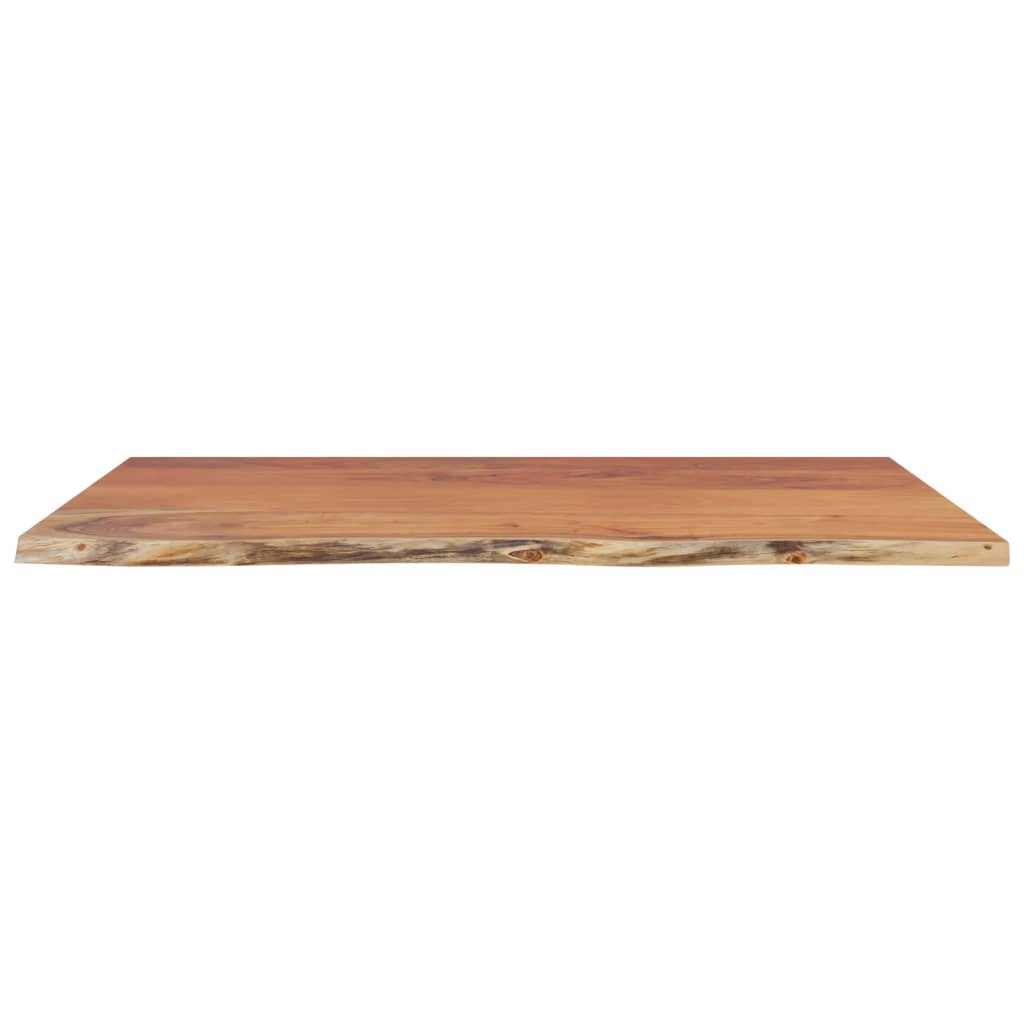 Solid Wood Washbasin Top 100 X 60 X 2.5 Cm Rectangular Acacia Wood