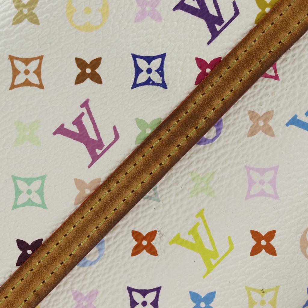 Louis Vuitton Porte Tresor International Purse M92659 Three Fold Bron Monogram Multicolor Women Used