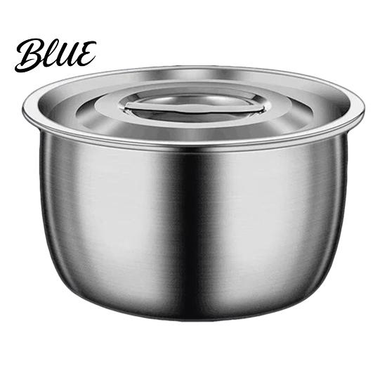 Oil Storage for Frying Bacon Grease Container with Strainer 1.34/2.5L Stainless Steel Heavy-Duty Butter Kitchen Dispenser Melting Pot Essential