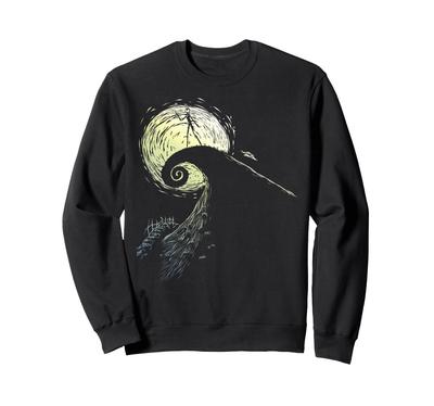 Disney The Nightmare Before Christmas Jack Spiral Hill Sweatshirt