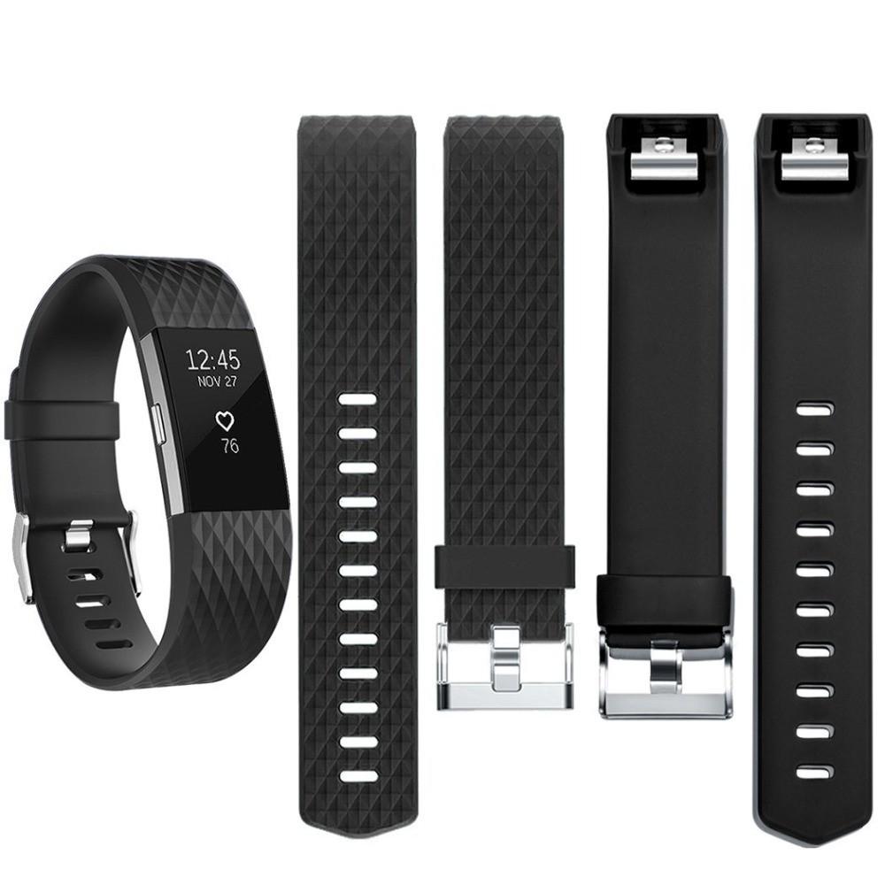 Strap for Fitbit Charge 2 Watch Band Wristband Silicone Replacement Bands Bracelet for Fitbit Charge 2 Smartwatch Accessories 3