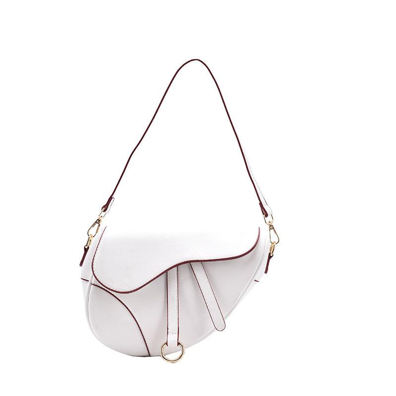 Retro Bag Women'S Spring Trend Oblique Span Bag Simple Saddle Bag