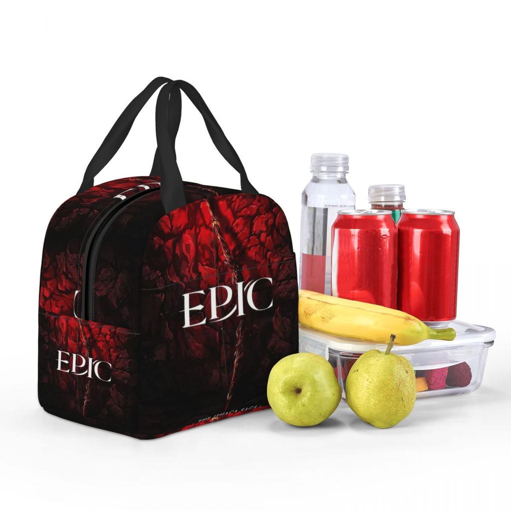 Epic The Musical The Ithaca Saga Insulated Lunch Bag for Women Children Portable Food Boxes Thermal Lunch Box Tote