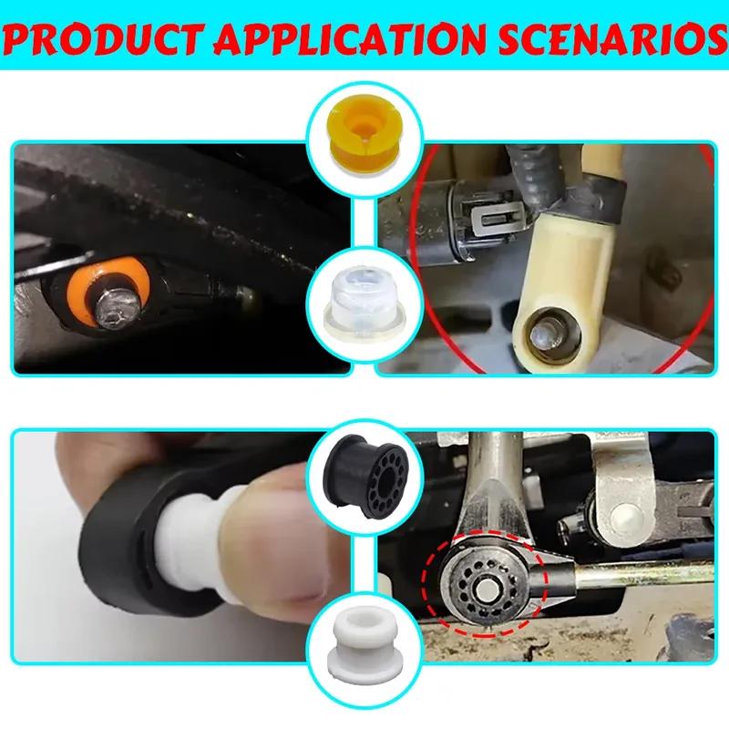 10X Getriebe Schaltkabel Gestänge Buchse Gummi Reparaturkit Für Ford Kuga Escape Chevrolet GMC Kia Nissan Hyundai
