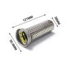 Exhaust Universal DB Killer Pipe 51Mm Muffler Removable Motorcycle Silencer Sound Reducer For Honda Yamaha Noise Eliminator