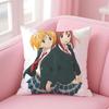 T-Trick Sakura Trick Pillow Yuri Anime Cushion Cover Linen Pillowcase Cover Soft Decor For Sofa Home Room
