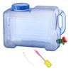 Portable Water Container Water Bottle Carrier with Faucet, 8L Water Storage Jug