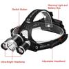 T6 Powerful Headlamp Rechargeable Led Headlight 90° Adjustable Torch Outdoor Fishing Hunting Camping Portable Flashlight Lantern