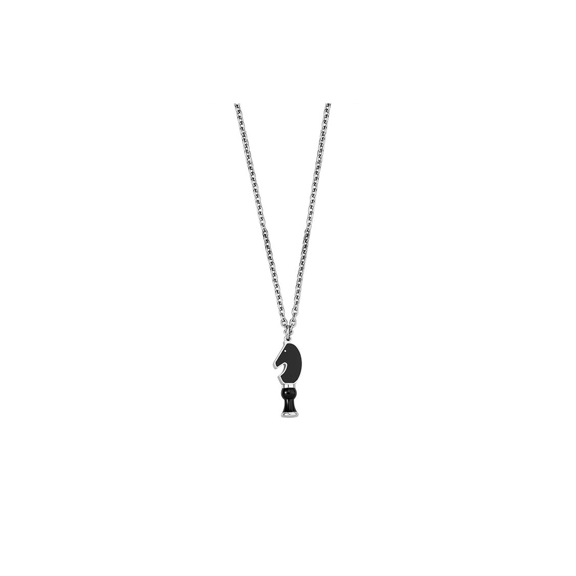 

Hermes Cavalier Sweet Metal Necklace Unisex necklace H077303FP03 Box+Shopping Bag