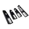 4-Piece Interior Door Window Switch Cover for 2009-2015 Chevrolet Cruze LHD