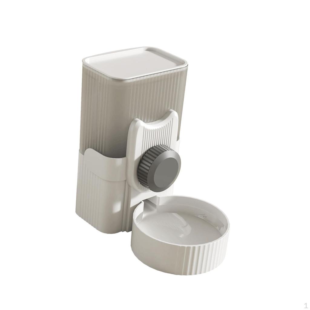 Automatic Hanging Water Dispenser Dog Drinking 1000ml Dripless Bottle for ,
