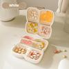 7-Day Portable Flower-Shaped Pill Organizer Compact Medication Divider Box with Individual Compartments for Daily Use