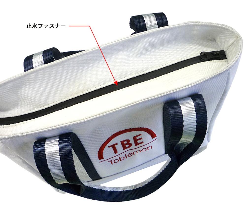 TOBIEMON Tote Bag White White T-TTBG