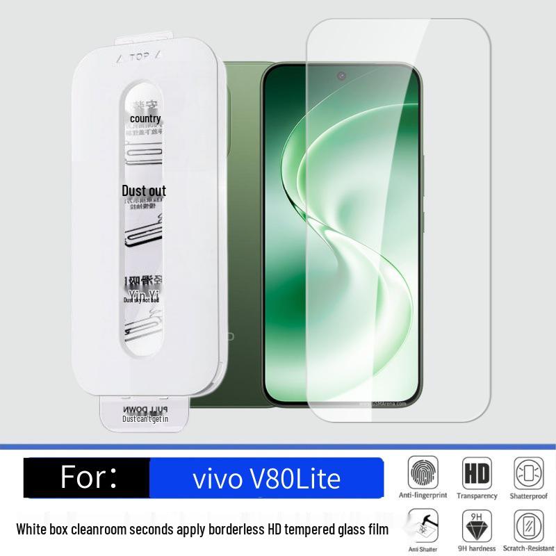 Vivo V80 Lite Y31T HD Anti-Peep Tempered Film with Silk Screen