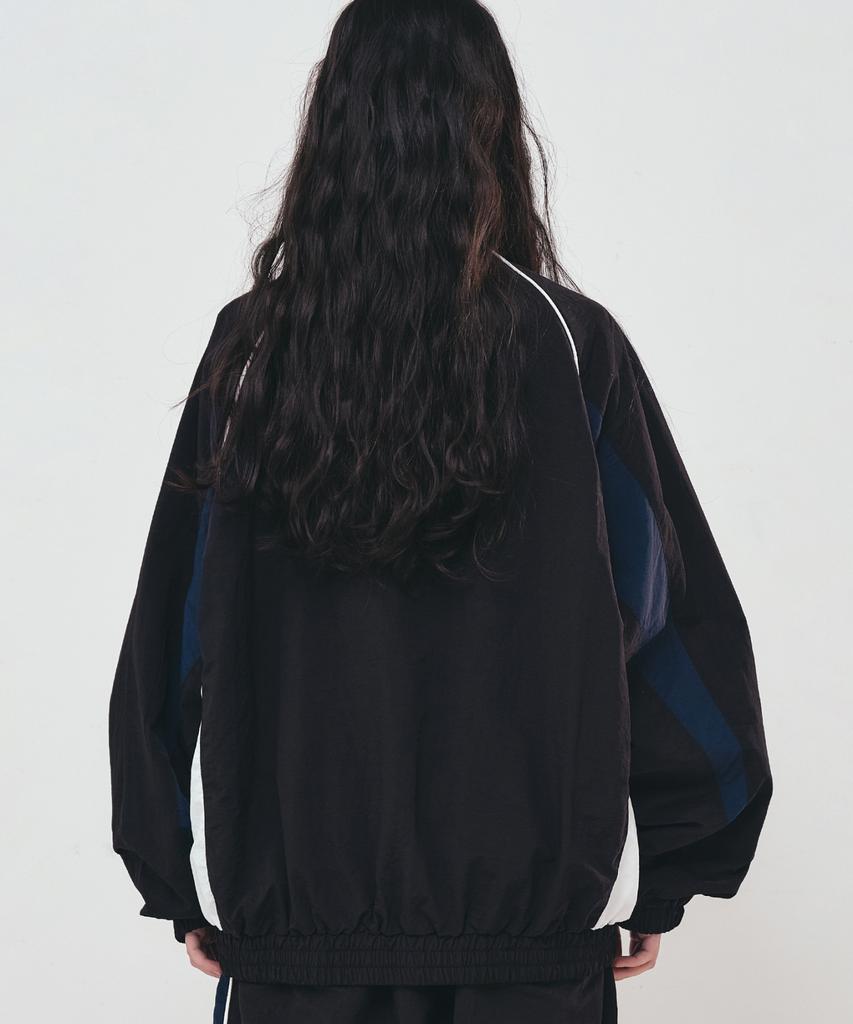Nick&Nicole Piping Tracksuit Jacket_Black