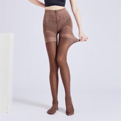 Plus Size Women Tights 120D High Waist Warm Slim Stretchy Skinny Pantyhose for Ladies 90KG Autumn Winter