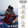 Customiz Name Personality Spider-Man Blanket Soft &Warm Sofa Office Bed Travel Lunch Break Blanket, Gift Suitable All Seasons