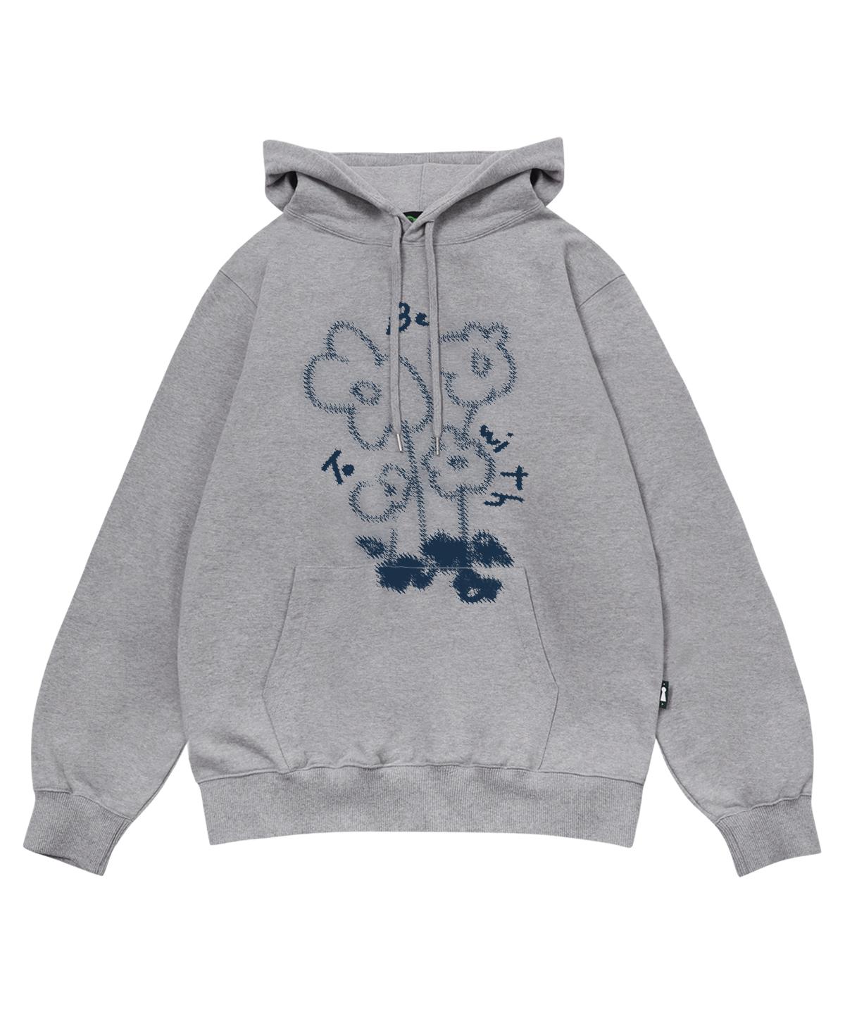 Escape From To Be With Hoodie Gray L