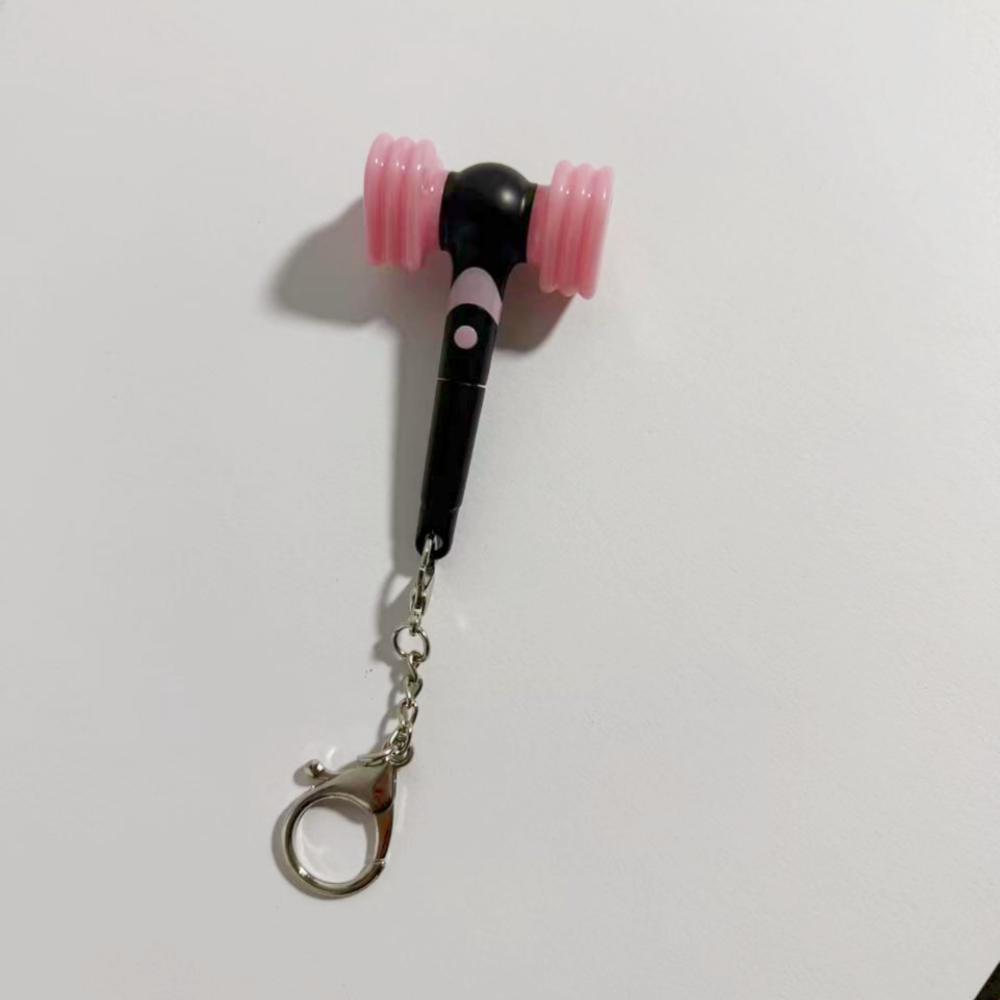 5 Colors Mini Kpop Light Stick Creative Hammer Fans Stick Collections Gifts Decoration