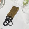 Taktischer Schlüsselhalter Gürtelclip Hängende Karabinerhaken Nylon Gurtband Schnalle Riemenclip für Molle-Gürtel Rucksack Tasche