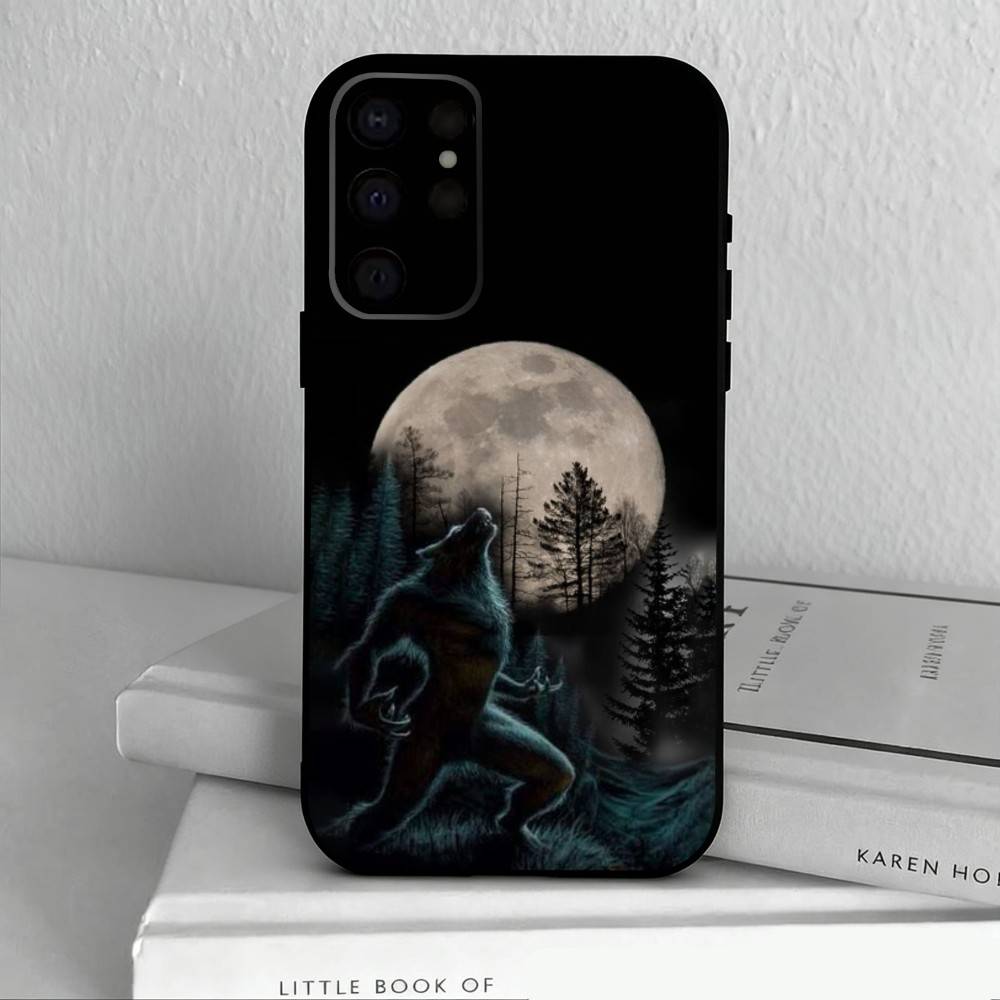 Alpha Sigma Wolf Cool Phone Case For Samsung S25,S24,S21,S22,S23,S30,Ultra,S20,Plus,Others Soft Black Cover