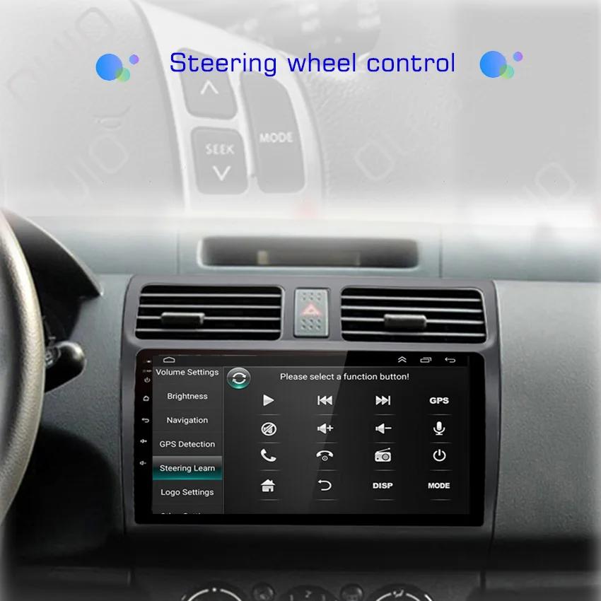 2din Android 10 Car Radio Multimedia Player Carplay Auto GPS Navigation DSP RDS BT NO DVD For Suzuki Swift 2003 2004 2005- 2010