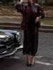 2025 Summer Women's Fashion: Versatile High Neck Long Sleeve Leather Jacket with Adjustable Waist