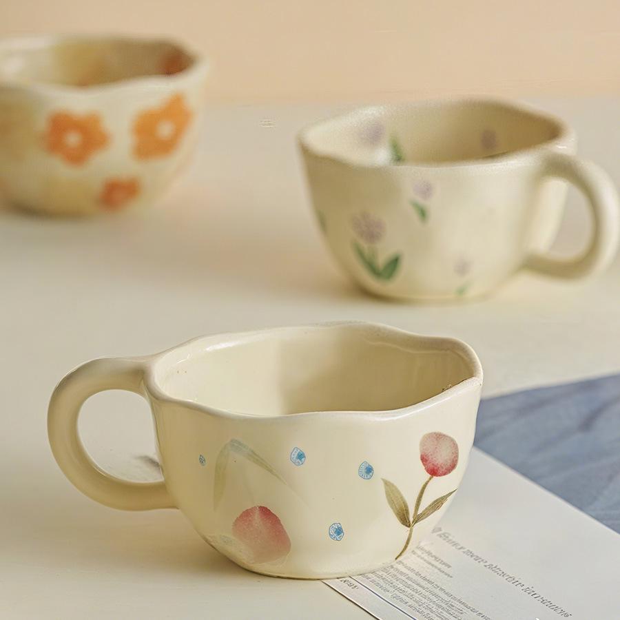 Tasse à petit-déjeuner élégante en céramique: Design de Luxe Léger de Haute Qualité pour le Bureau et la Maison