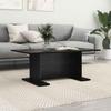 Coffee Table Black Oak Effect 103.5 x 60 x 40 cm