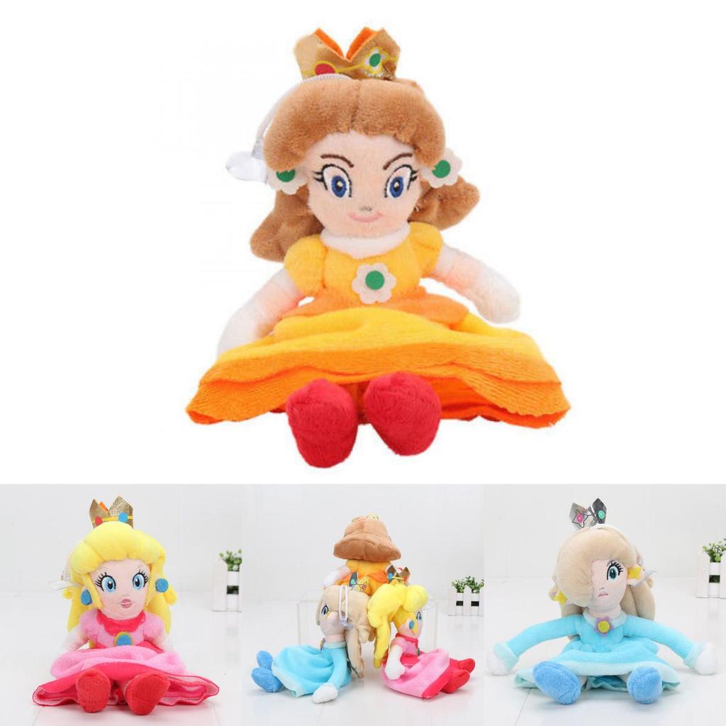 Rozkošný nový Super Mario Bros. Princezna Peach Daisy Rosalina Plyšová panenka Vycpávaná hračka 8 palců