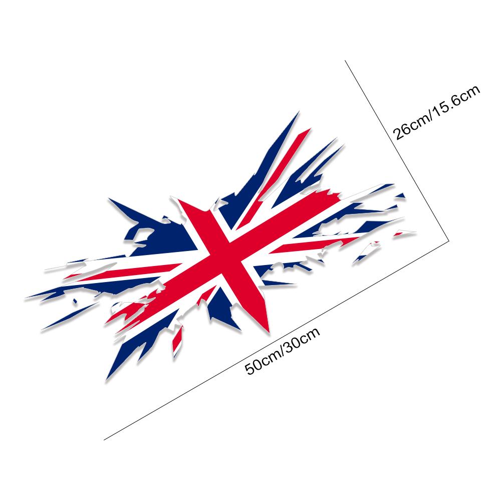 Pegatinas Calcomanías de Vinilo Bandera de Colores Union Jack Para Mini Cooper S F56 F55 F57 R55 R56 R60 F60 R61 Decoración Lateral de la Carrocería del Coche Auto Para