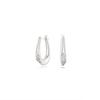 Swarovski Silver Mini Hoop Earrings 5743474