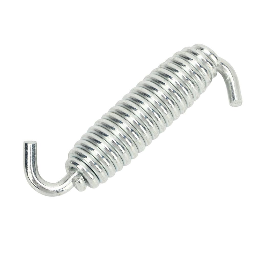 3-7/8" Motorcycle Kickstand Spring for 50005-85A Silver Chrome Side Stand Spring 1200 883, Silver