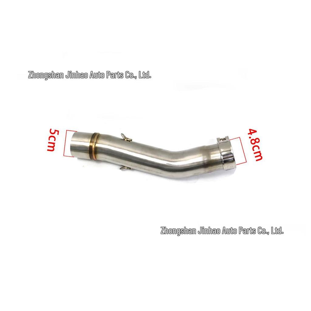 Ducati Multistrada Motorcycle Stainless Steel Mid-section/Single-sided Exhaust Pipe