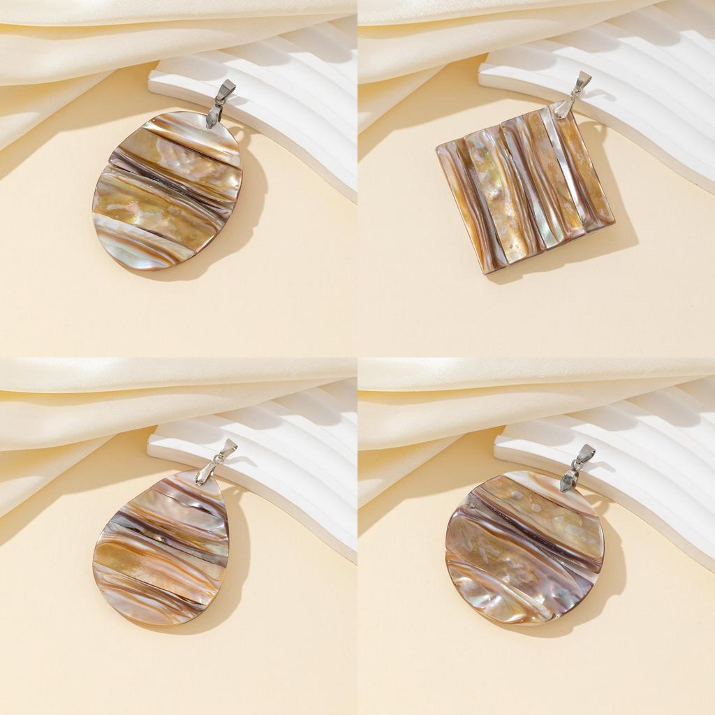Shell Pendant Jewelry Making Kit With Natural Shells For Craft Enthusiasts