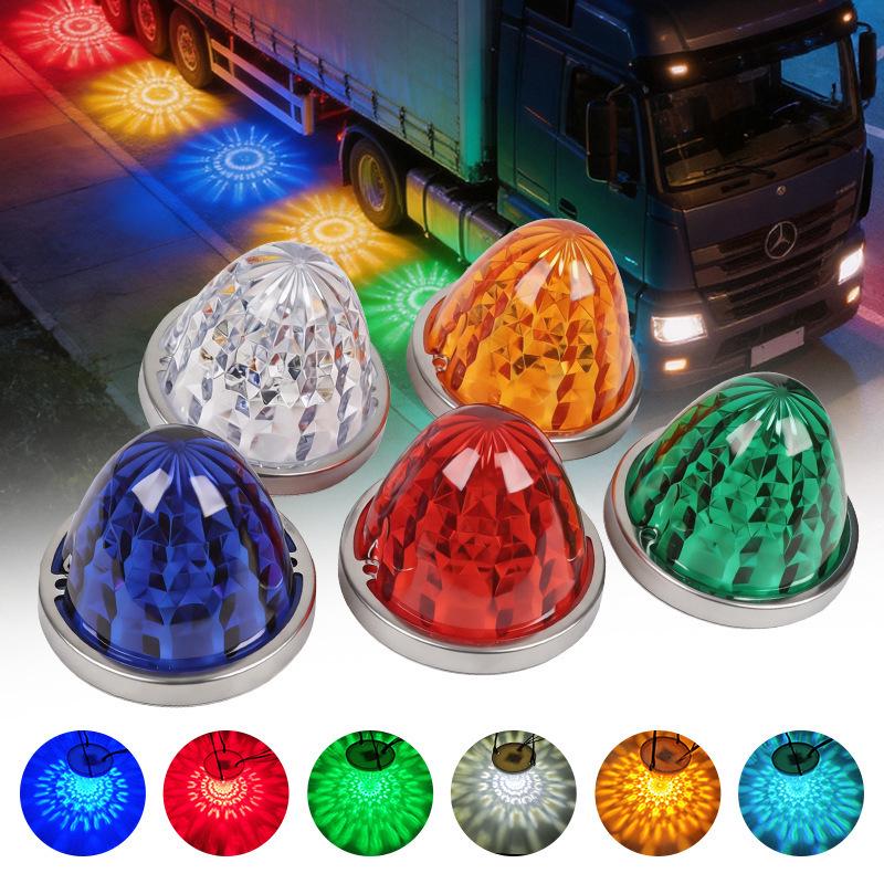 LED Diamant Wassermelone Glas Kunststoff Van Seite und LKW Begrenzungsleuchte Fahrgestell Anzeigeleuchte