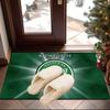 St. Gallen Grün-Weiß Erbe Bereichsteppich Büroteppich, Stuhlmatte, Dekor Teppich Wohnzimmer Schlafzimmer Matte, Große Größe Fan Geschenke Weihnachtsgeschenke