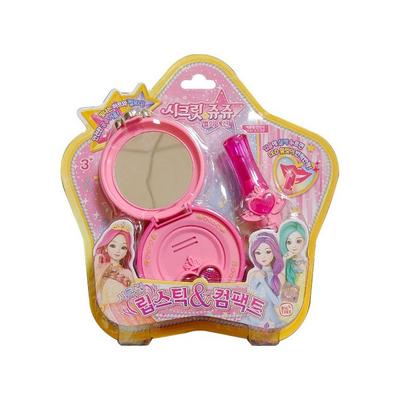 Secret Jouju Star Goddess Secret Lipstick + Compact Set, Mixed Colors Korean Popular Toys