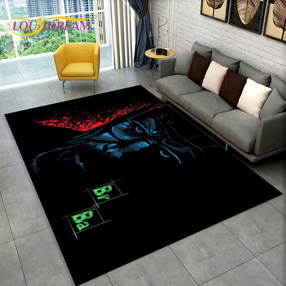 Breaking Bad Walter Hartwell Area Rug,Carpet Rug for Home Living Room Bedroom Sofa Doormat Decor,kids Play Non-slip Floor Mat 3D