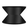 Black Side Table, Sofa Stool Small Night Stand for Couch/Sofa, Decor End Table Economical and Practical for Bedrooms, Balconies
