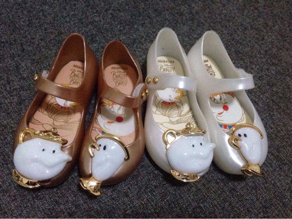 Adorable New Rose Kids Girls Mini Melissa Shoes Sandals For Toddlers In Us Sizes 6-11