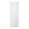 Yousheng 1/5Pcs Cake Scraper Polygonal Pattern Multi-Function Scraper Spatula Easy to Clean Baking Tool Cake Surface Decorator