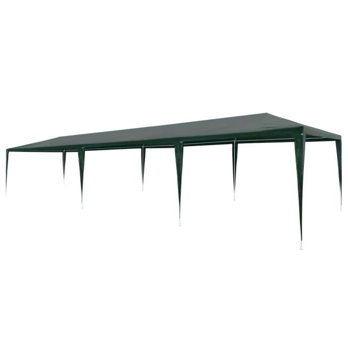 Tente de réception - vidaXL - 3x9 m - Imperméable - Résistant aux UV - Acier robuste
