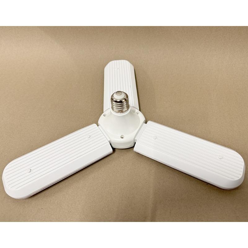1PC E27 Folding Fan Leaf LED Full Spectrum Plant Growth Light Succulent Colored Flowers and Vegetables Greenhouse Seedling Filling Light