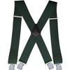 Doucharming Herren 5cm Elastische X-Form Verstellbare Hosenträger mit Metallclips